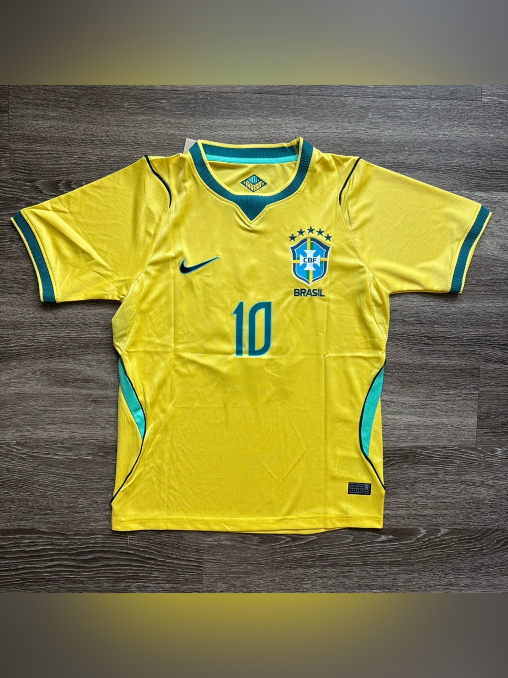 Neymar Jr. Brazil Home Soccer Jersey #10 World Cup 2026 Fan Version Men Sizes